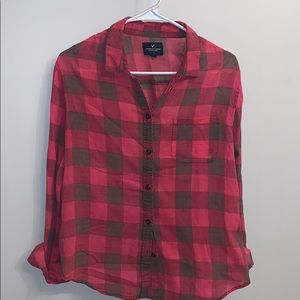 American Eagle flannel.